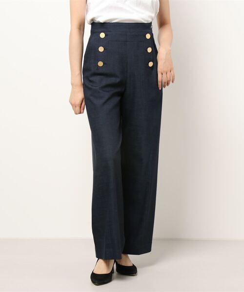 allureville（アルアバイル）の「デニムライクマリンパンツ（デニム