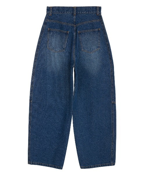 Ameri（アメリ）の「JEWEL BIJOU WIDE DENIM（デニムパンツ）」 - WEAR