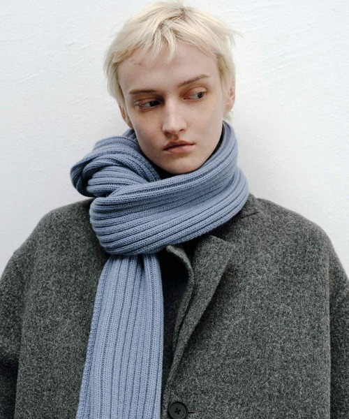 TODAYFUL（トゥデイフル）の「Rib Knit Muffler（マフラー）」 - WEAR