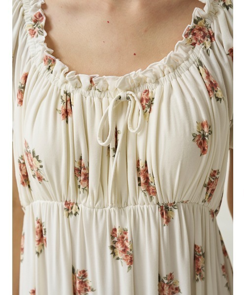 gelato pique（ジェラートピケ）の「花柄カップインワンピース（ルーム