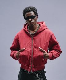 ブルゾン（レッド/赤色系・ジップアップ）ファッション通販 - ZOZOTOWN