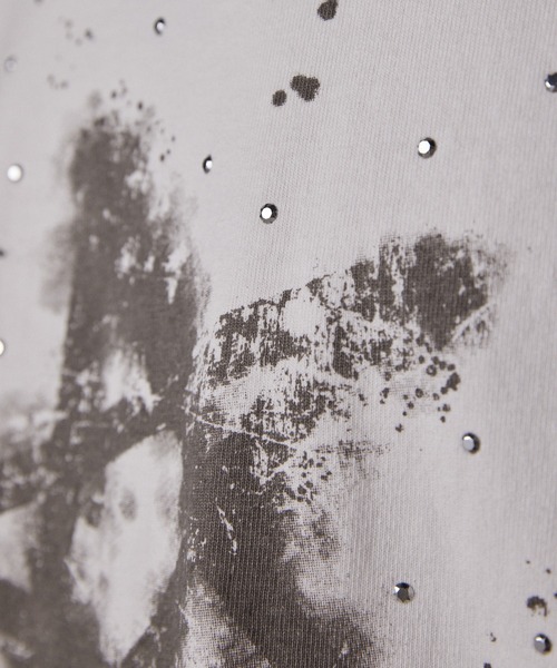 GRANCY（グランシー）の「【GRANCY】LinestoneDesign Graphic Damage