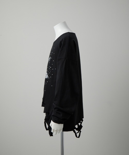 GRANCY（グランシー）の「【GRANCY】LinestoneDesign Graphic Damage