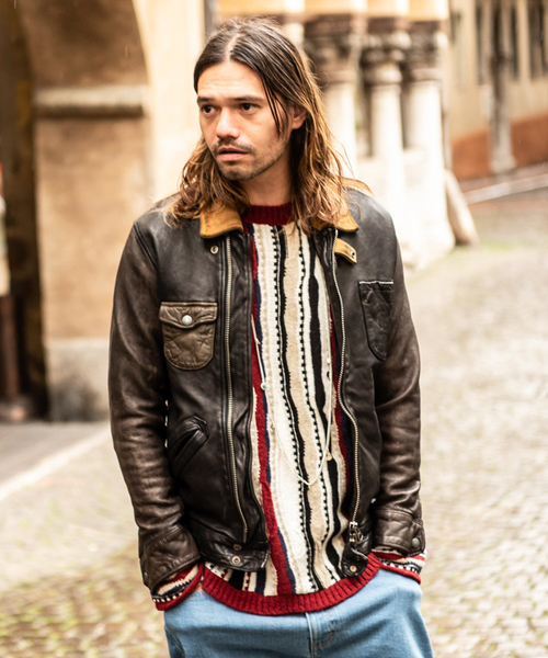 glamb（グラム）の「【glamb】Blaine leather JKT/GB0319/JKT03