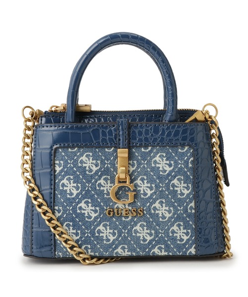 G JAMES Logo Mini Satchel ハンドバッグ レディース | GUESS(ゲス