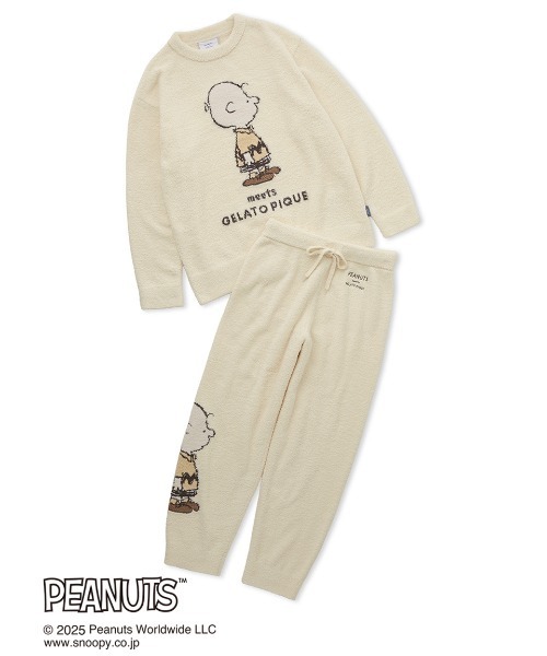 gelato pique（ジェラートピケ）の「【PEANUTS】【HOMME】ベビモコ