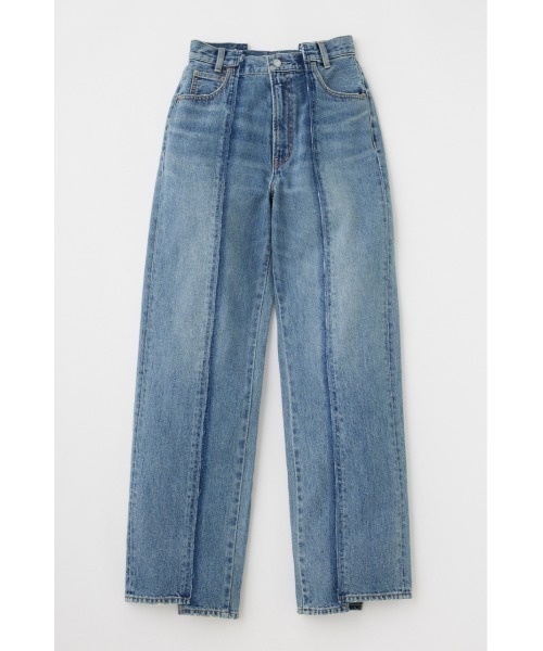 MOUSSY（マウジー）の「HW REMAKE LOOSE STRAIGHT（デニムパンツ
