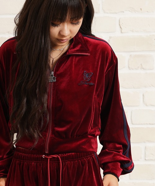 STARTER ベロア ショート丈 トラックジャケット / Velour Short Length