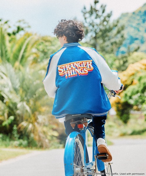 STRANGER THINGS】コラボ リバーシブルブルゾン（ブルゾン）｜niko and