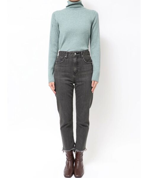 Ungrid（アングリッド）の「ヘムデザインストレッチデニム（デニム