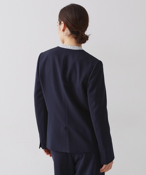 セール】≪通勤・セレモニー/セットアップ対応≫ Vネックジャケット