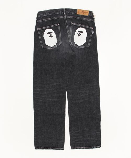A BATHING APE（アベイシングエイプ）の「APE HEAD RELAXED FIT DENIM
