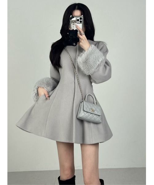 Darich（ダーリッチ）の「ウエストベルトメルトンコート（その他