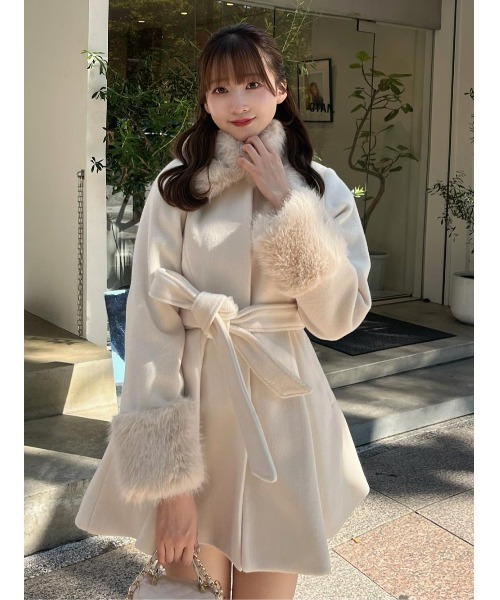 Darich（ダーリッチ）の「ウエストベルトメルトンコート（その他