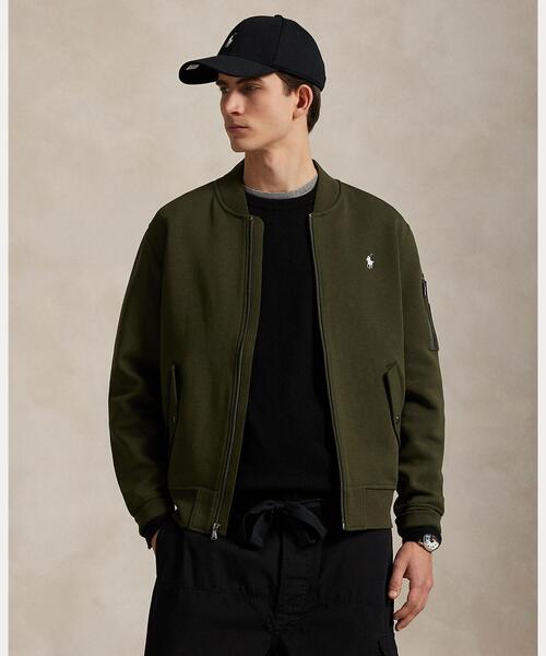 ダブルニット ボンバー ジャケット（ブルゾン）｜POLO RALPH LAUREN
