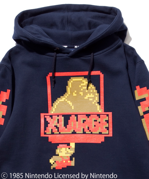 XLARGE（エクストララージ）の「8bit PULLOVER HOOD SWEAT 2