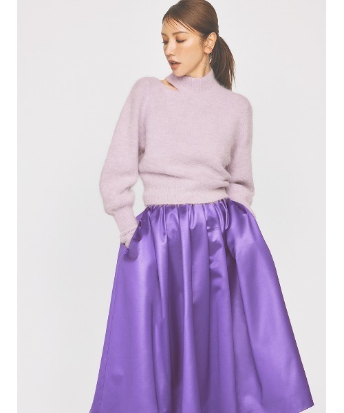 CELFORD（セルフォード）の「ファーライクワンショルニット（ニット