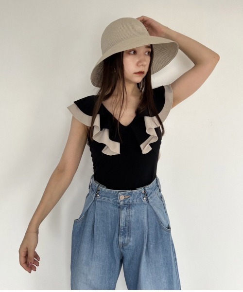 SNIDEL（スナイデル）の「フリルスイムウェア（水着）」 - WEAR