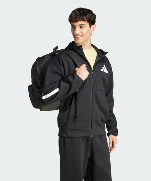 Z.N.E. フルジップ フード付きトラックジャケット / アディダス adidas