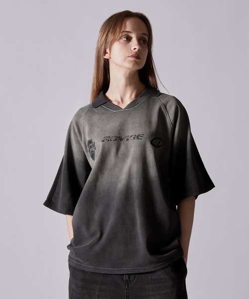 CLEL】Heavyweight Vintage Design Short Sleeve Game T-shirt