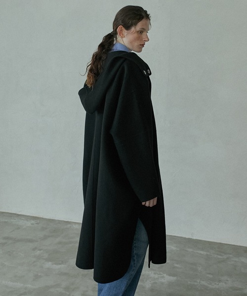 LE CIEL BLEU（ルシェルブルー）の「フードオーバーコート / Hooded