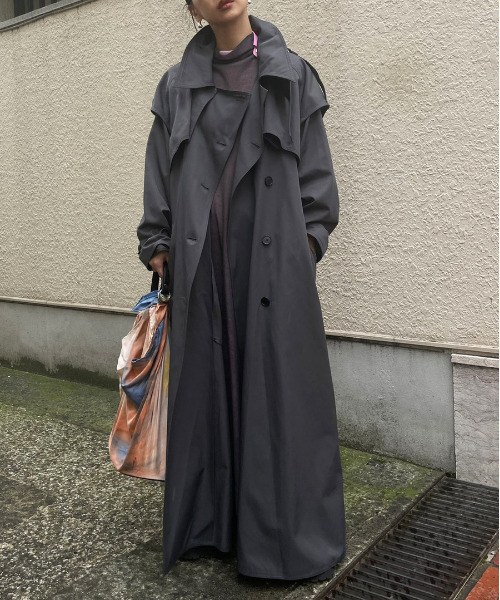 Ameri（アメリ）の「3WAY LAYERED TRENCH COAT（トレンチコート）」 - WEAR