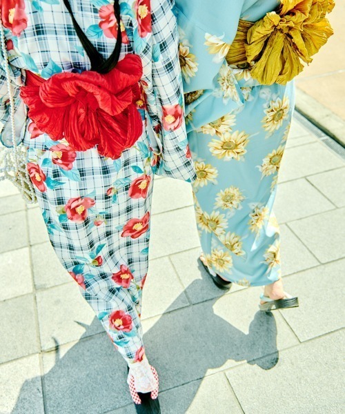 kutir（クティール）の「【クティールとレトロ】2wayレトロ浴衣セット