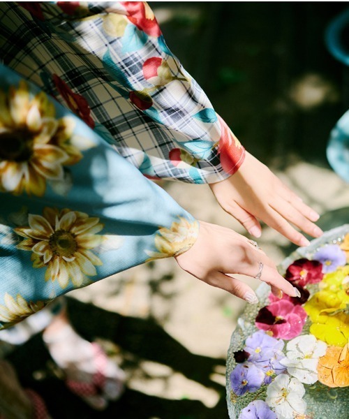 kutir（クティール）の「【クティールとレトロ】2wayレトロ浴衣セット