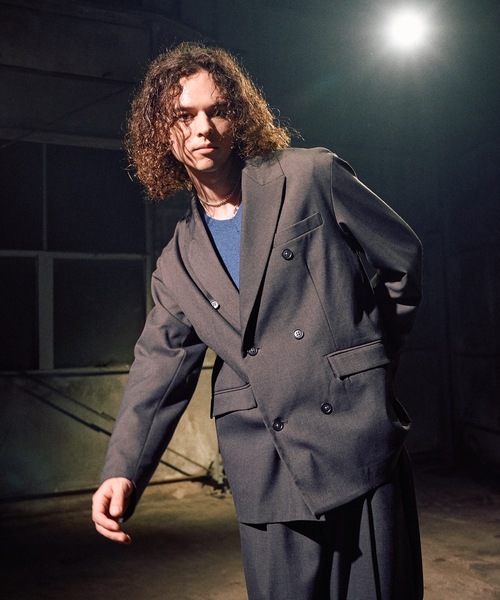 CASPER JOHN（キャスパージョン）の「Wool mix tailored jacket