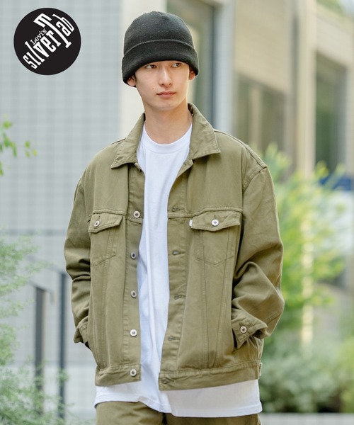 セール】Levi's/リーバイス SILVERTAB デニムジャケット グリーン