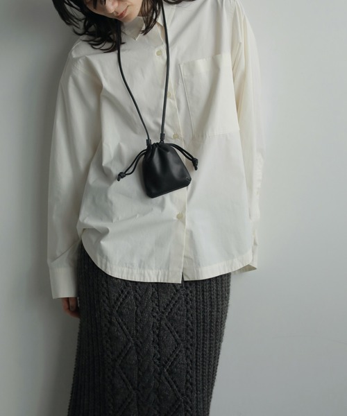 anuke/アンヌーク] HIGHCOUNT オーバーシャツ（シャツ/ブラウス