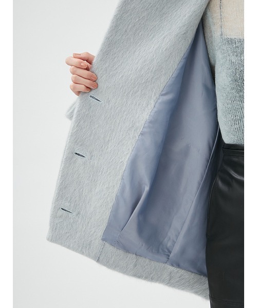 FRAY I.D（フレイアイディー）の「モヘヤシャギーハーフコート（その他