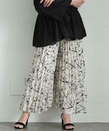 ガウチョパンツ」に該当するパンツ（ホワイト/白色系・ワイド・ルーズ