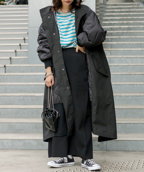 etsinta（エシンタ）の「【etsinta/エシンタ】切替マキシミリタリー