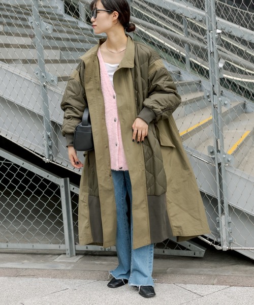 etsinta（エシンタ）の「【etsinta/エシンタ】切替マキシミリタリー