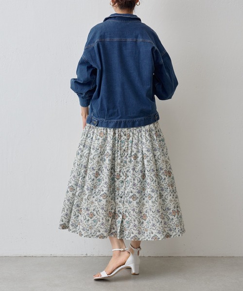 BEARDSLEY（ビアズリー）の「《FRIPIER》袖パフGジャン（デニム