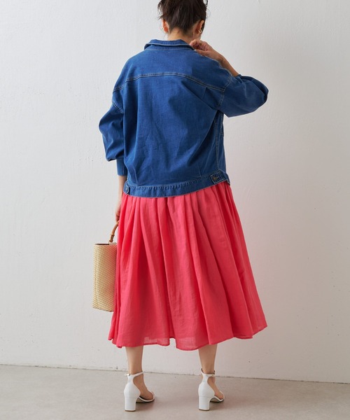 BEARDSLEY（ビアズリー）の「《FRIPIER》袖パフGジャン（デニム