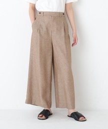 ガウチョパンツ リネン」に該当するパンツ（ワイド・ルーズ