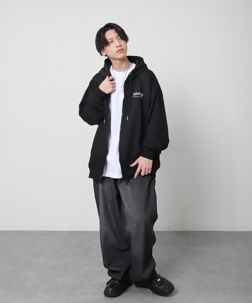 THRASHER（スラッシャー）の「【THRASHER】 ワンポイント ロゴ刺繍 裏