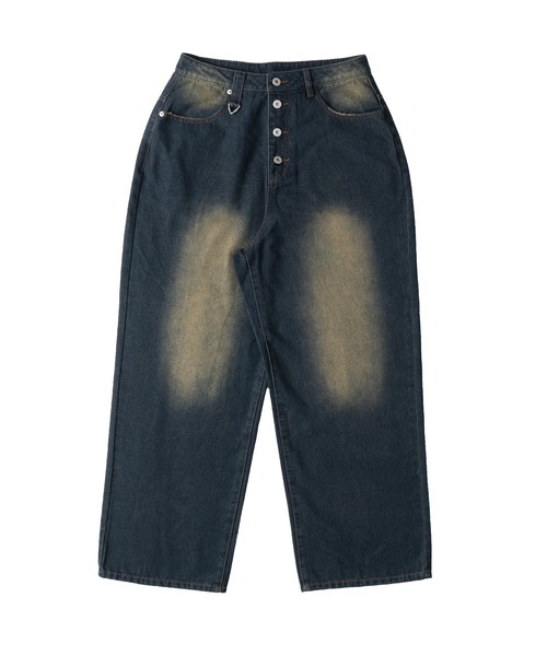 WISH FOR EVER（ウィッシュフォーエバー）の「OVERDYED WIDE DENIM