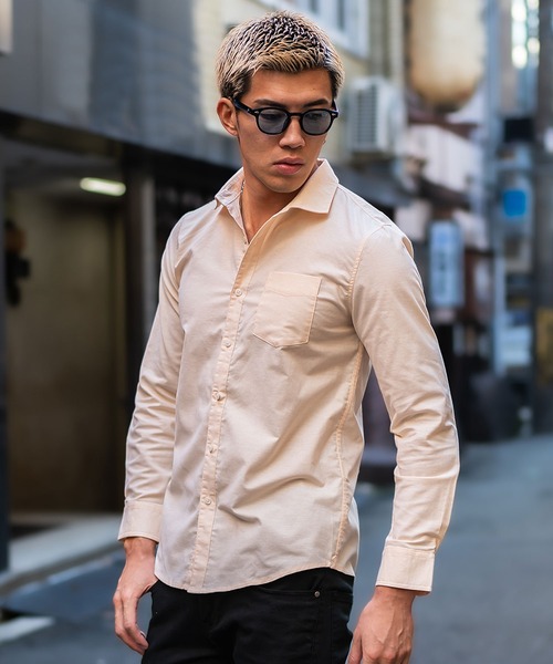 JOKER】ホリゾンタルカラー オックスフォード シャツ メンズ 春服 春物