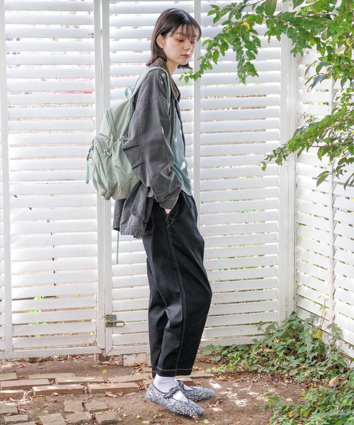 niko and（ニコアンド）の「ヴィンテージ配色ワークジャケット