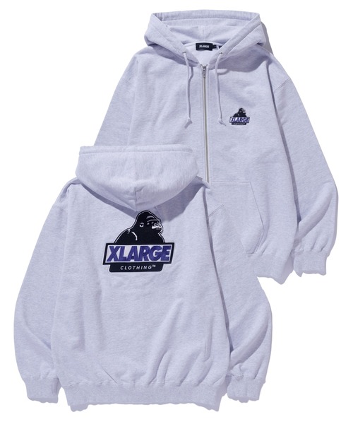 SLANTED OG ZIP HOODED SWEATSHIRT（パーカー）｜XLARGE（エクストラ