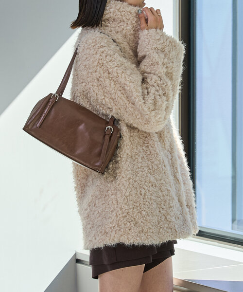 mystic（ミスティック）の「フェイクファーコート（その他アウター