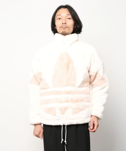 adidas（アディダス）の「フェイクファージャケット / アディダス