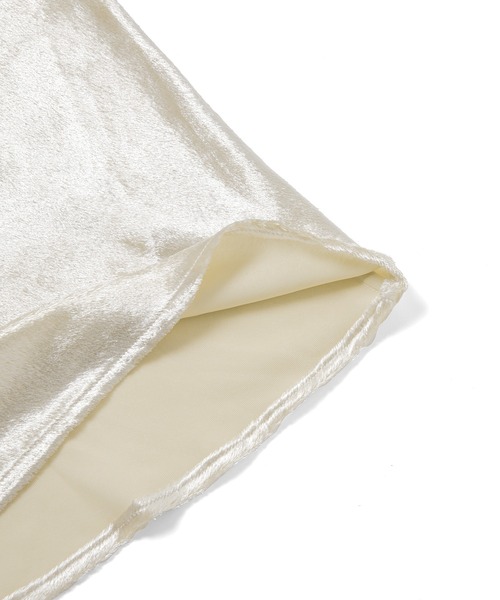 ENOF（イナフ）の「velvet long skirt（スカート）」 - WEAR