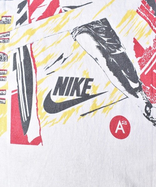 ナイキアンドレ・アガシ90sビンテージ ホワイト TシャツMadein USA