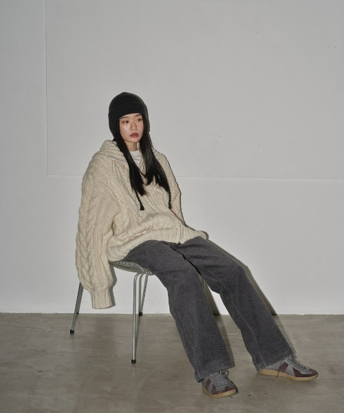 TODAYFUL（トゥデイフル）の「Volume Handknit Cardigan（ニット