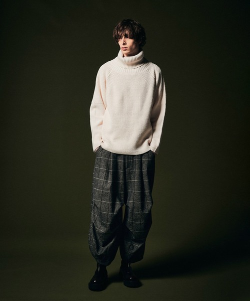 glamb（グラム）の「Glen Check Balloon Pants / グレンチェック