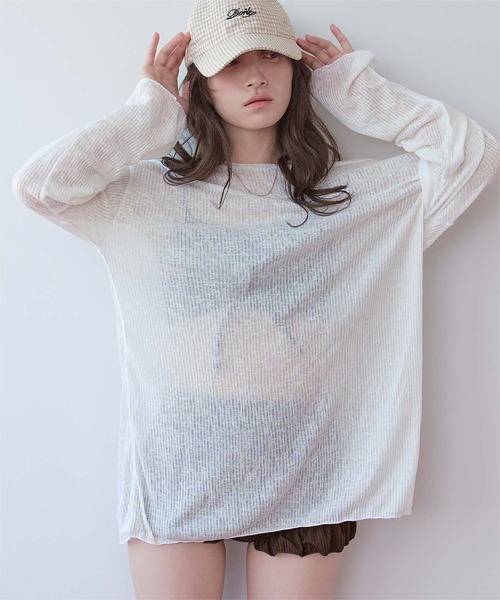 3点セット/シアートップス付ビキニ/水着（水着）｜SEA DRESS